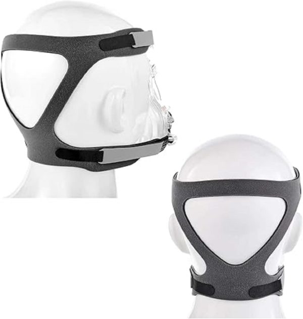 Gray Full-face Headgear (Four-point)