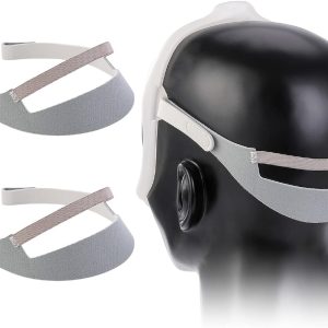 Gray Headbands, 2 Pieces, New Style, in Bag Packaging